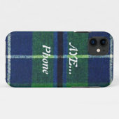Coque Case-Mate Pour iPhone Oui coque iphone de tartan de "humour d'écossais" (Dos (Horizontal))