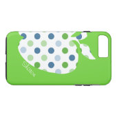 Coque Case-Mate Pour iPhone Polka Dot Apple Teacher's iPhone 7 Plus coque (Dos (Horizontal))