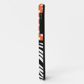 Coque Case-Mate Pour iPhone Polka Dot Orange & Zebra Print iPhone 5 Coque (Dos/Gauche)