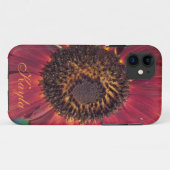 Coque Case-Mate Pour iPhone Red Sunflower iPhone 5 Coque *personnaliser* (Dos (Horizontal))