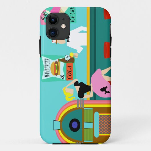 Coque Case-Mate Pour iPhone Retro Soda Fountain iPhone 5/5S Coque (Dos)