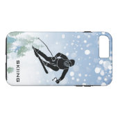 Coque Case-Mate Pour iPhone Ski Design iPhone 7 Coque (Dos (Horizontal))