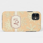 Coque Case-Mate Pour iPhone Snowflakes, iPhone 5 coque (Dos (Horizontal))