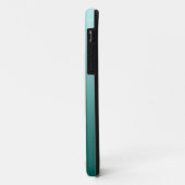 Coque Case-Mate Pour iPhone Turquoise coque iphone Ombre (Dos/Gauche)