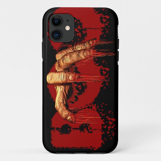 Coque Case-Mate Pour iPhone Zombie iPhone 5 Coque Déplaisant coque iphone Zomb (Dos)