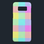 Coque Case-Mate Samsung Galaxy S8 À damiers Pastel Rainbow<br><div class="desc">Ce design moderne,  lumineux et coloré,  présente un motif à carreaux/carrés reproduisant légèrement la texture dans un arc-en-ciel vif de couleurs pastel. C'est un motif de damier élégant,  dynamique et joli,  qui ressemble à un printemps. Profitez-en en l'état ou utilisez-le comme arrière - plan pour vos textes et photos.</div>