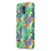 Coque Case-Mate Pour Samsung Galaxy Aquarelle Humminbirds dans la jungle (Dos gauche)