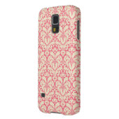 Coque Case-Mate Pour Samsung Galaxy Arrière - plan baroque 2 de damassé de style (Dos gauche)