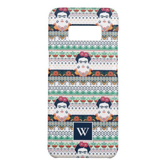 Coque Case-Mate Pour Samsung Galaxy Aztèque de Frida Kahlo | (Dos)