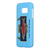 Coque Case-Mate Pour Samsung Galaxy Badge du pêcheur de combat de l'Alaska (Dos gauche)