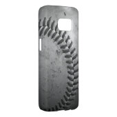 Coque Case-Mate Pour Samsung Galaxy Base-ball gris (Dos/Droit)