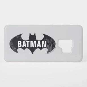 Bat Logo With Gotham Etching