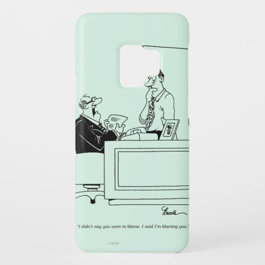Coque Case-Mate Pour Samsung Galaxy Blâme de bureau (Dos)