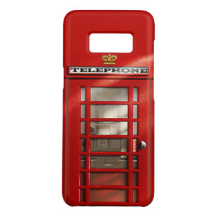 Coque Case-Mate Samsung Galaxy S8 Cabine de téléphone rouge britannique drôle
