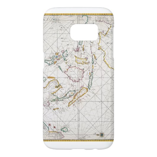 COQUE Case-Mate POUR SAMSUNG GALAXY CARTE : LES INDES EST, 1670 (Dos)