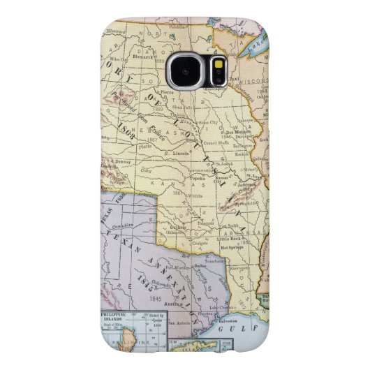 Coque Case-Mate Pour Samsung Galaxy Carte : Les USA Expansion, 1905 (Dos)