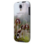 Coque Case-Mate Pour Samsung Galaxy Cas de téléphone de springer spaniel (Dos gauche)