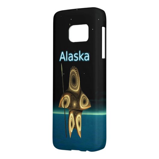Coque Case-Mate Pour Samsung Galaxy Chasseur inuit fractal - Alaska (Dos gauche)