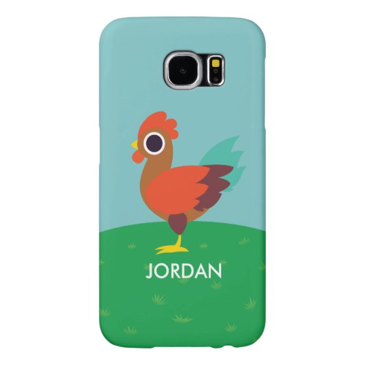 Coque Case-Mate Pour Samsung Galaxy Chester le coq (Dos)