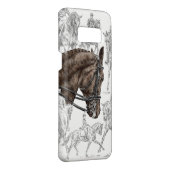 Coque Case-Mate Pour Samsung Galaxy Chevaux de contrainte collectés FEI (Dos/Droite)