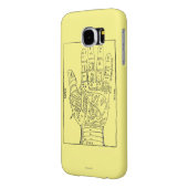 Coque Case-Mate Pour Samsung Galaxy Chiromancie, 1671 (Dos gauche)