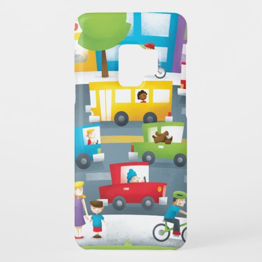 Coque Case-Mate Pour Samsung Galaxy City Street (Dos)