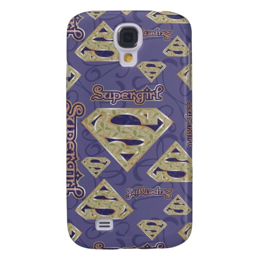 Coque Case-Mate Pour Samsung Galaxy Collage du logo super girl Fancy (Dos)