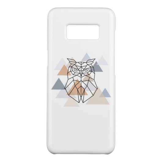 Coque Case-Mate Pour Samsung Galaxy Conception géométrique de hibou (Dos)