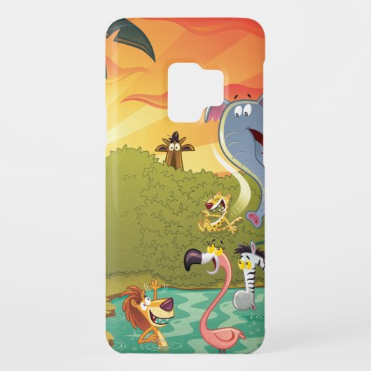 Coque Case-Mate Pour Samsung Galaxy Crépuscule au trou d'eau (Dos)