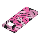 Coque Case-Mate Pour Samsung Galaxy Cute Rose Lièvres Baisers Motif moderne Téléphone (Bas)