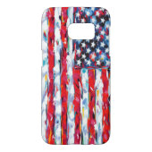 Coque Case-Mate Pour Samsung Galaxy Drapeau américain (Dos)