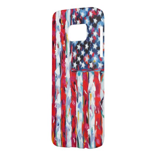 Coque Case-Mate Pour Samsung Galaxy Drapeau américain (Dos gauche)