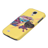 Coque Case-Mate Pour Samsung Galaxy Drapeau supergirl et os croisés (Bas)