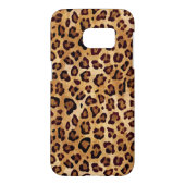 Coque Case-Mate Pour Samsung Galaxy Empreinte de léopard Rustic Texture (Dos)