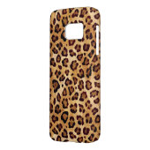 Coque Case-Mate Pour Samsung Galaxy Empreinte de léopard Rustic Texture (Dos gauche)