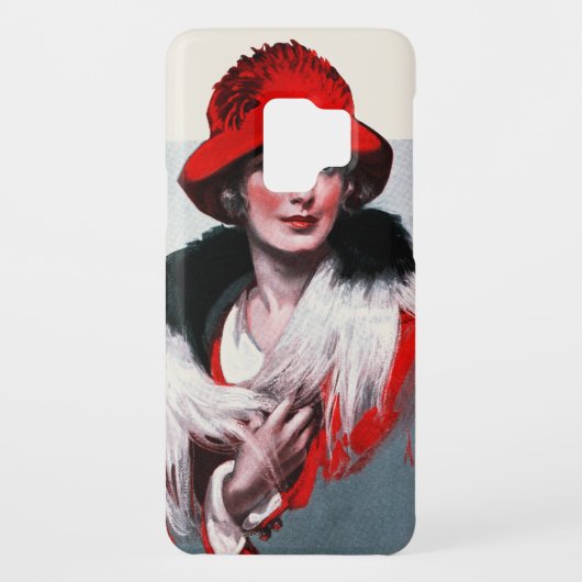 Coque Case-Mate Pour Samsung Galaxy Femme dans Red Hat (Dos)