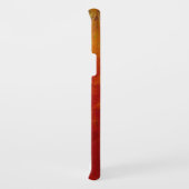 Coque Case-Mate Pour Samsung Galaxy Feuille d'érable rouge Abstraite Automne Photograp (Dos/Droite)