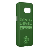 Coque Case-Mate Pour Samsung Galaxy Flèche | Genius Level Babe (Dos/Droit)