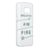 Coque Case-Mate Pour Samsung Galaxy Flèche | Respirer l'objectif (Dos/Droit)