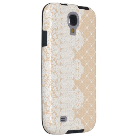 Coque Case-Mate Pour Samsung Galaxy Frontière de dentelle (Dos/Droit)