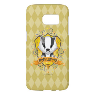 Coque Samsung Galaxy S7 Harry Potter   Charme HUFFLEPUFF™ Crest