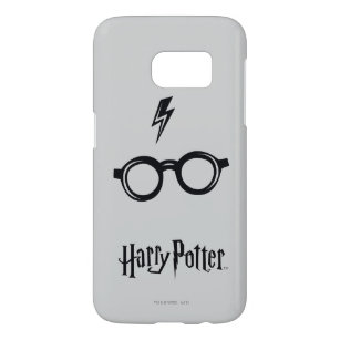 Coque Samsung Galaxy S7 Harry Potter   Éclair de voiture et lunettes