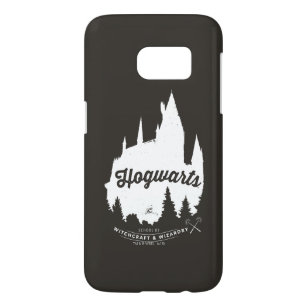 Coque Samsung Galaxy S7 Harry Potter   HOGWARTS™ Castle Typography