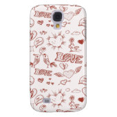 Coque Case-Mate Pour Samsung Galaxy Heureuse Sainte-Valentin (Dos)