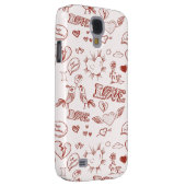 Coque Case-Mate Pour Samsung Galaxy Heureuse Sainte-Valentin (Dos/Droit)