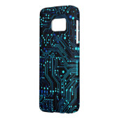 Coque Case-Mate Pour Samsung Galaxy Illustration de conception de carte de circuit Cus (Dos gauche)
