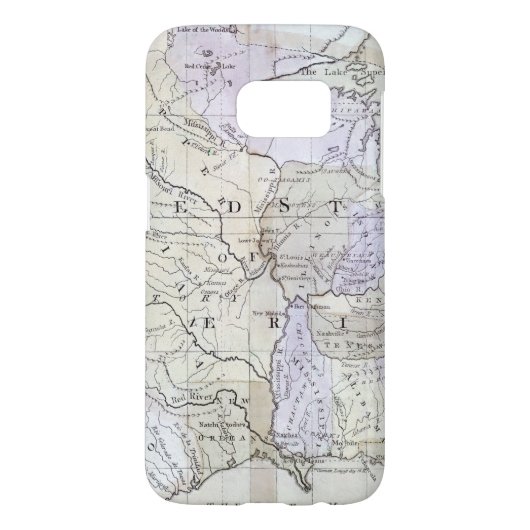 Coque Case-Mate Pour Samsung Galaxy Les ETATS-UNIS TRACENT, c1812 (Dos)