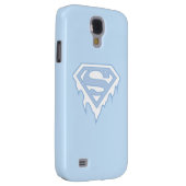 Coque Case-Mate Pour Samsung Galaxy Logo bleu de Supergirl (Dos/Droit)