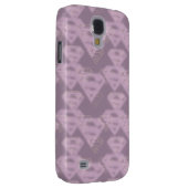 Coque Case-Mate Pour Samsung Galaxy Logo de demi-ton violet supergirl (Dos/Droit)
