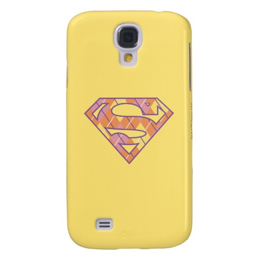 Coque Case-Mate Pour Samsung Galaxy Logo du Jacquard Supergirl (Dos)